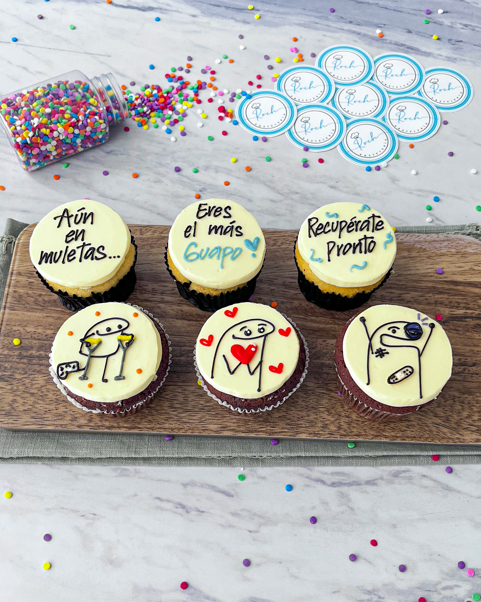 Cupcakes Recupérate Pronto