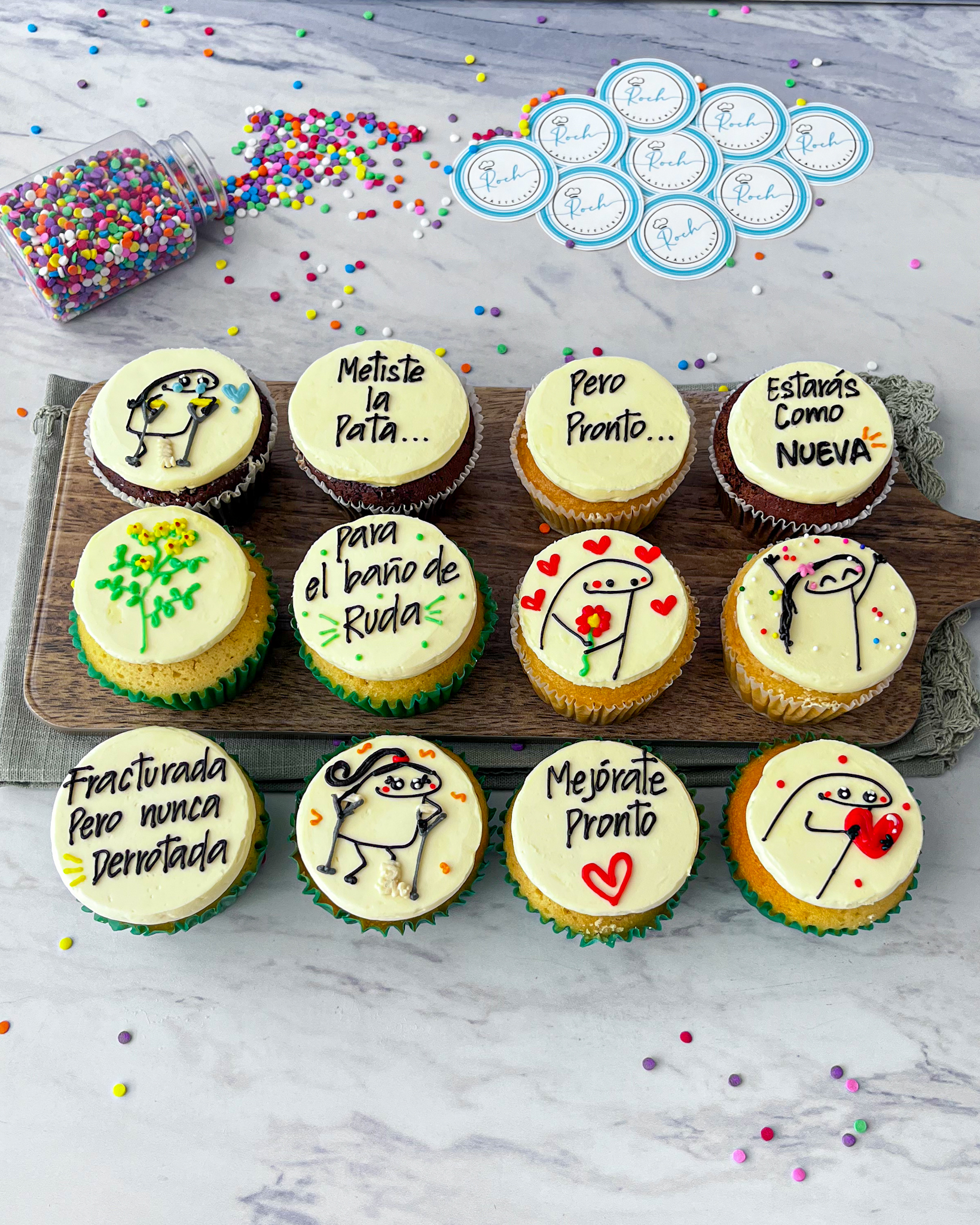 Cupcakes Recupérate Pronto - Imagen 6
